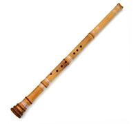 Bamboo Flute Dizi Chinese Vertical Flute Traditional Musical Instrument Professional Nan Xiao 8 Hole Shakuhachi G F E D Key(D Key)