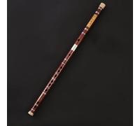 Bamboo Flute Dizi Flute Flute Transverse Flute Playing C/D/E/F/G Tune Exam Beginner Zero Foundation National Musical Instrument(Brown,C Key)