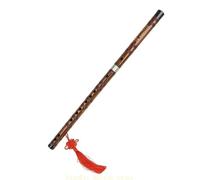 Bamboo Flute Dizi Kit 6 Hole Harp Clarinet Professional Flute Suitable For Friends And Beginners(D)