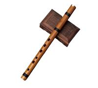 Bamboo Flute Dizi Kit C Key F Recorder Professional Performance Handmade Flute Beginners Practice Instrument(Fkey)