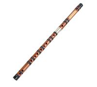 Bamboo Flute Dizi Kit Professional Flute Performance Level Bitter Dizi Musical Instrument(C Key)