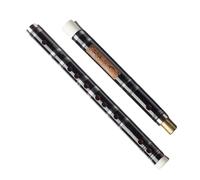 bamboo flute Dizi Kit Two Sessions Of Black Professional Grading Exam For Flute Students Who Are Beginners In Playing Flute (Color : E)