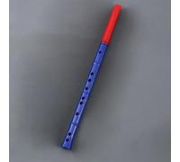 Bamboo Flute Dizi Vertical Flute 6-hole Professional Alto Bitter Flute For Beginners With Zero Foundation(Blue,E Key)
