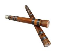 Bamboo Flute Double -connected White Copper Second Section Of Copper Red Bone Flute Junior First Learning Flute(E Key)