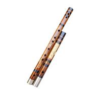 Bamboo Flute Double -connected White Copper Second Section To Pick Up Black Bone Dragon Phoenix Flute To Play Flute(C Key)