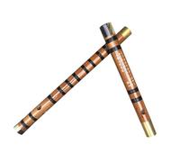 Bamboo Flute Double -inserted Brass Two Verses Of Flute Junior Flute(C Key)