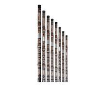 Bamboo flute Flute Adult Flute Transverse Flute 8 Pieces