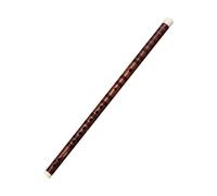 Bamboo Flute Full-line Flute Winding Line Beginner Zero-based Entry Flute Instrument Playing Ancient Style(Brown,F Key)