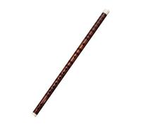 Bamboo Flute Full-line Flute Winding Line Beginner Zero-based Entry Flute Instrument Playing Ancient Style(Brown,G Key)