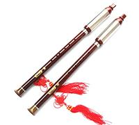Bamboo Flute Imitate Rosewood ABS Resin Bawu Flute Chinese Vertical Flute Beginner Flute Handmade Folk Music Instrument Flutes for Kids Soprano Recorder