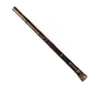 bamboo flute instrument 8 Holes Purple Bamboo deep brown Traditional Vertical Woodwind Musical Instrument G Key/F Key(G-ONE Section)