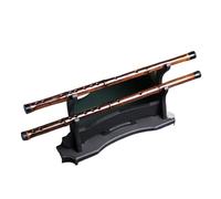 bamboo flute instrument A Section Of Purple Bamboo Flute Professional Plain Flute Lacquer Flute Bamboo Flute Labor-saving And Easy To Play(C Key)