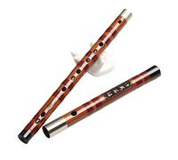 bamboo flute instrument Bamboo Flute Beginner Bitter Bamboo Flute Entry Two-section Bamboo Flute Full Set Of Accessories Strong Airtightness(C Key)
