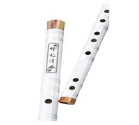 bamboo flute instrument Bamboo Flute Professional Adult Beginner Student White Head Two Sections(F Key)