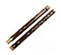 bamboo flute instrument Bamboo FluteTraditional Handmade Coffee Bamboo Two-section Flute Called Dizi Traditional Flauta(F Key)