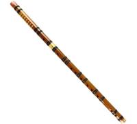 bamboo flute instrument BB D E F Key Flute With Black Line Musical Instruments Traditional Handmade Chinese Woodwind Instrument (Color : E)