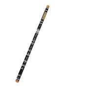 bamboo flute instrument Black Two-section Bitter Bamboo Flute Flute For Beginners(E Key)