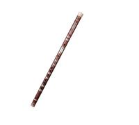 bamboo flute instrument Brown Bitter Bamboo Flute Two Sections White Copper Beginner Playing Professional Zero-based Musical Instrument(D Key)
