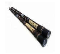 bamboo flute instrument Chinese bitter bamboo flute transversal open hole flauta white copper Plug professional panflute dizi(C Key)