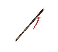 bamboo flute instrument Flute Brass Two-section Flute Single Output Black Line Flute Suitable For Beginners (Color : C)