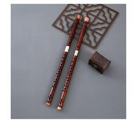 Bamboo Flute Instrument Flute Playing Double Inserted Two Section White Copper Flute Adult Instrument(G key)
