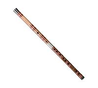 bamboo flute instrument Flute Professional Performance Adult Examination Flute Playing Key (Color : F)