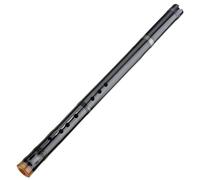 bamboo flute instrument Piccolo Instrument For Beginners Adult Eight Holes And One Section Black 8 Holes Forehand In G F Key (Color : 8 hole forehand in F key)