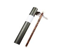 bamboo flute instrument Professional Bamboo Flute Instrument Performance Level Whole Section Five Years Old Bamboo(D Key)