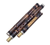 bamboo flute instrument Professional Purple Bamboo Flute Dizi 8 Hole GKey/F Key Handmade Musical Instrument Wind Instrument(Tone backhand)