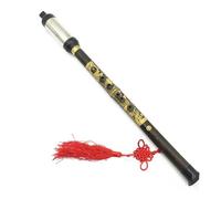 Bamboo Flute Instrument Purple Vertical Playing Flute F Key/G Key Flauta Chinese Dragon Pattern Instrument