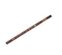 bamboo flute instrument Two-section Bamboo Flute White Copper Professional Teaching Examination Master Refined Bitter Bamboo(C Key)