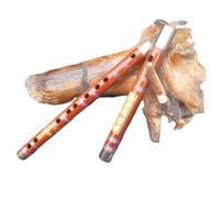 bamboo flute instrument Two Sections Of White Copper Two Section Flute Playing Flute (Color : F)