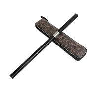 Bamboo flute Mahogany Flute Traditional Instrument F G Key 8 Hole Woodwind Instrument Entry-level Playing Flute(G Key)