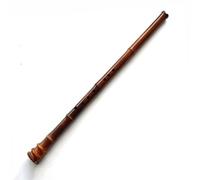 Bamboo Flute Nan Xiao Flute Smoked Vertical Flute Like Shakuhachi Chinese Musical Instrument 8 Holes Keys G F E D(G Key)