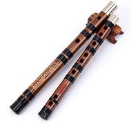 Bamboo Flute Playing Bass Flute Transverse Flute Chinese Musical Instrument Dizi(Color:F)