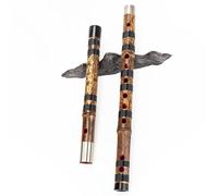 Bamboo Flute Purple Bamboo Flute Advanced Ethnic Wind Instrument Two-section Flute Two-way Connection (Color : F)