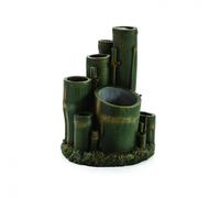 Bamboo green M Aquarium Decor Fish Tank Reptile Decor