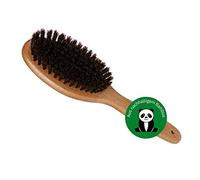 Bamboo Groom Oval Bristle Brush w/Natural Boar Large