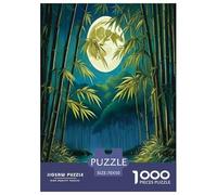 bamboo grove Jigsaw Puzzles Puzzle for Adults Kids. 1000 Piece Environmental healing Great Gifts Challenge Toy Educational Games Home Decoration for Adults& Kids Age 14 Years Up 70x50cm/1000pcs