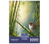 bamboo grove Jigsaw Puzzles Puzzle for Adults Kids. 1000 Pieces Environmental healing Impossible Challenge Toy Educational Games Home Decoration for Educational Games Gifts 38x26cm/1000pcs