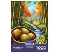 bamboo grove Jigsaw Puzzles Puzzle for Adults Kids. 1000 Pieces Environmental healing Whimsical Challenge Toy Educational Game Home Decoration for Adults& Kids Age 14 Years Up 38x26cm/1000pcs