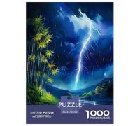 bamboo grove Jigsaw Puzzles Puzzle for Adults Kids. 1000 Pieces Environmental healing Whimsical Challenge Toy Educational Games Home Decoration for Adults& Kids Age 14 Years Up 70x50cm/1000pcs