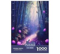 bamboo grove Jigsaw Puzzles Puzzles for Adults Kids. 1000 Piece Environmental healing Impossible Challenge Toy Educational Game Home Decoration for Educational Games Gifts 38x26cm/1000pcs