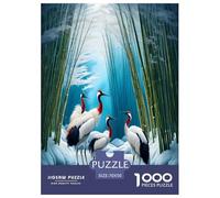 bamboo grove Jigsaw Puzzles Puzzles for Adults Kids. 1000 Piece Environmental healing Impossible Challenge Toy Educational Games Home Decoration for Educational Games Gifts 70x50cm/1000pcs