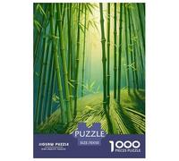 bamboo grove Jigsaw Puzzles Puzzles for Adults Kids. 1000 Piece Environmental healing Impossible Challenge Toy Educational Game Home Decoration for Educational Games Gifts 70x50cm/1000pcs