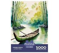 bamboo grove Jigsaw Puzzles Puzzles for Adults Kids. 1000 Pieces Environmental healing Impossible Challenge Toy Educational Game Home Decoration for Adults& Kids Age 14 Years Up 38x26cm/1000pcs