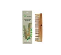 BAMBOO HAAT Natural Neem Wooden Comb for Women & Men Promotes Hair Growth, Reduces Hair Fall & Control Dandruff | Wide & Thin Teeth 100% Neem Combo