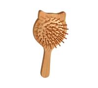 Bamboo Hair Brush Eco-Friendly Natural Bamboo Paddle Hairbrush Men Women Kids Massaging Scalp Reducing Tangle (#07(bamboo))