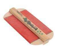 Bamboo Hair Comb Double Faced Wood Styling Tool for Home Travel | Retro Design, Smooth Safe Surface, Brown Bamboo Build, Gentle on Strands for Daily Use Random Style