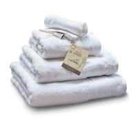 Bamboo Hand Towel - White